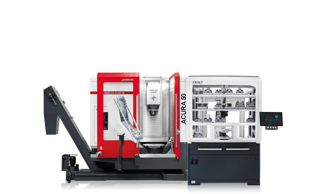 Roboterautomationsanlage BMO Iridium Hybrid mit Bearbeitungszentrum ACURA 50 EL