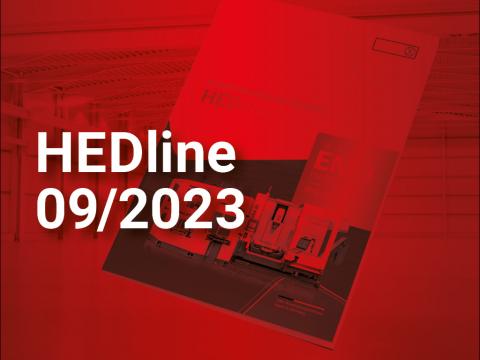 Aktuelles Kundenmagazin - HEDline 09-2023