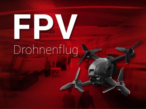 FPV Drohnenflug durch das HEDELIUS Technologiezentrum