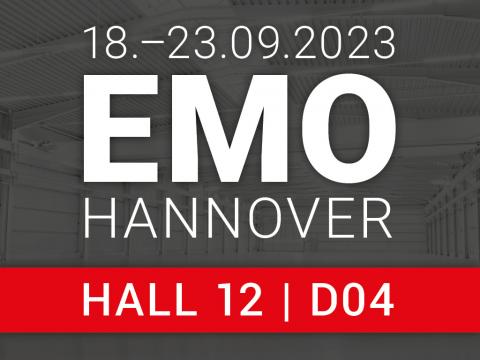 EMO 2023 | Hall 12, Booth D04.