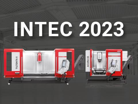 INTEC 2023: Two machining centres at our trade fair booth