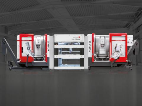 Eerste lineaire ketenvorming van twee ACURA-machines met EROWA Leonardo verkocht