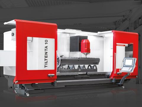 Première at the in-house exhibition: <br>TILTENTA 10 with SK50 BIG Plus spindle