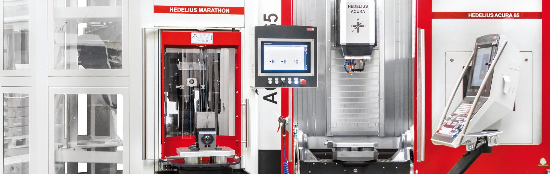 Automation ACURA series with MARATHON pallet storage systems