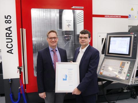 19. Dezember 2019<br>HEDELIUS Maschinenfabrik GmbH erneut für exzellente Bonität ausgezeichnet
